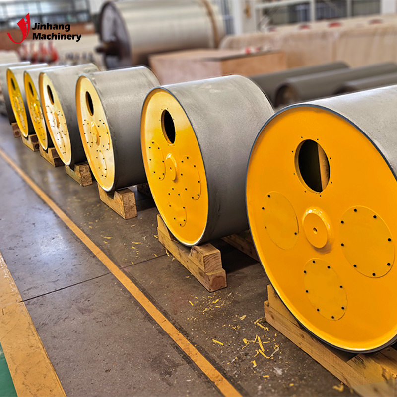 Rouleau d'essai revêtu de carbure de tungstène résistant aux chocs